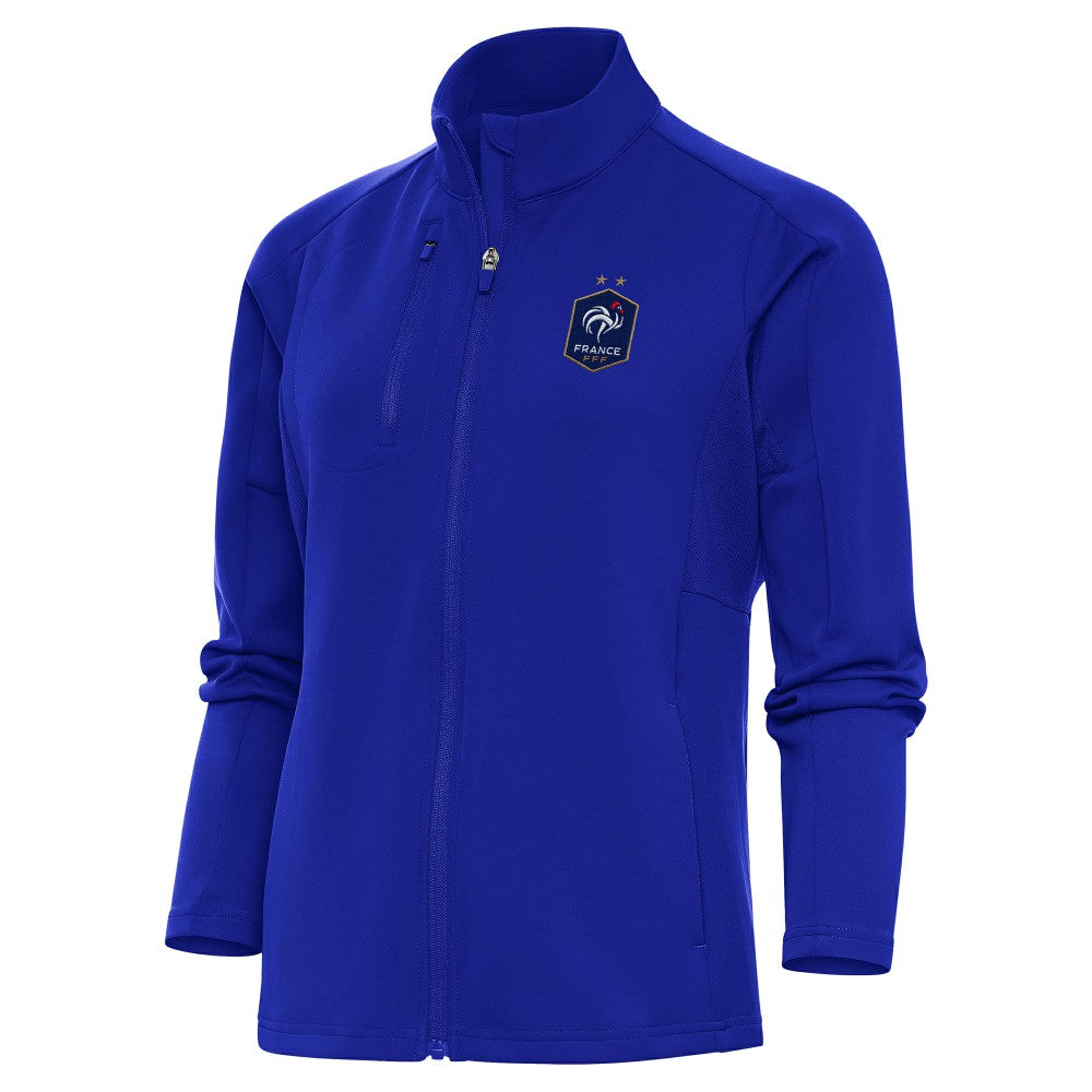 France National Team Antigua Women's Genesis Full-Zip Jacket -  Royal