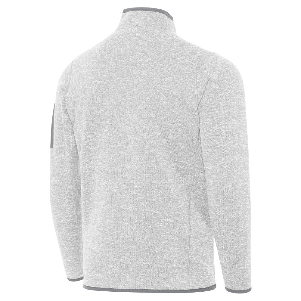 France National Team Antigua Elevate Quarter-Zip Pullover -  Heather Gray