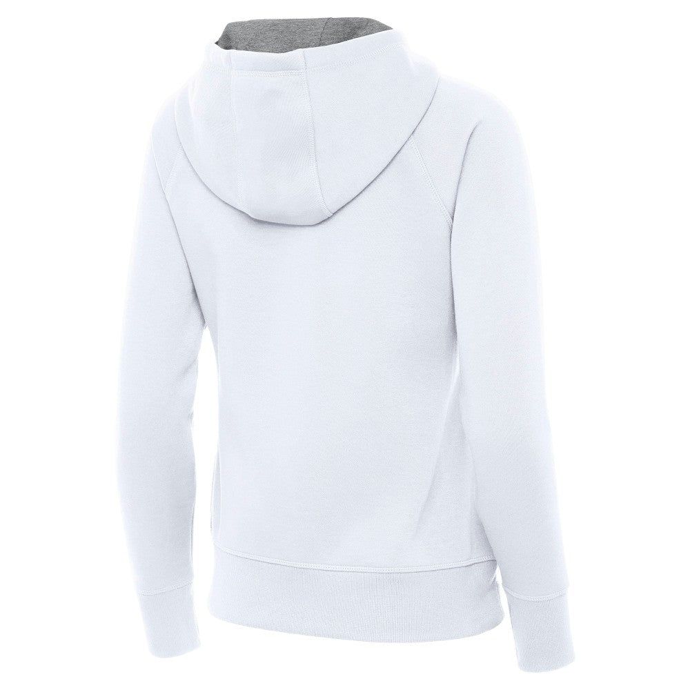 France National Team Antigua Women's Takeover Full-Zip Hoodie -  White