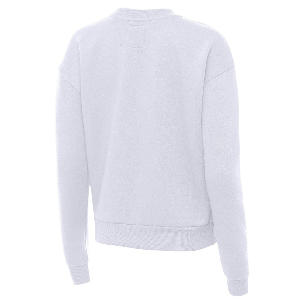France National Team Antigua Women's Takeover Pullover Sweatshirt -  White