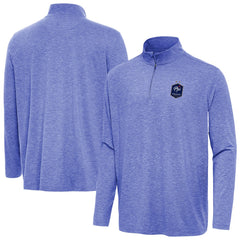 France National Team Antigua Master Quarter-Zip Pullover -  Heather Royal