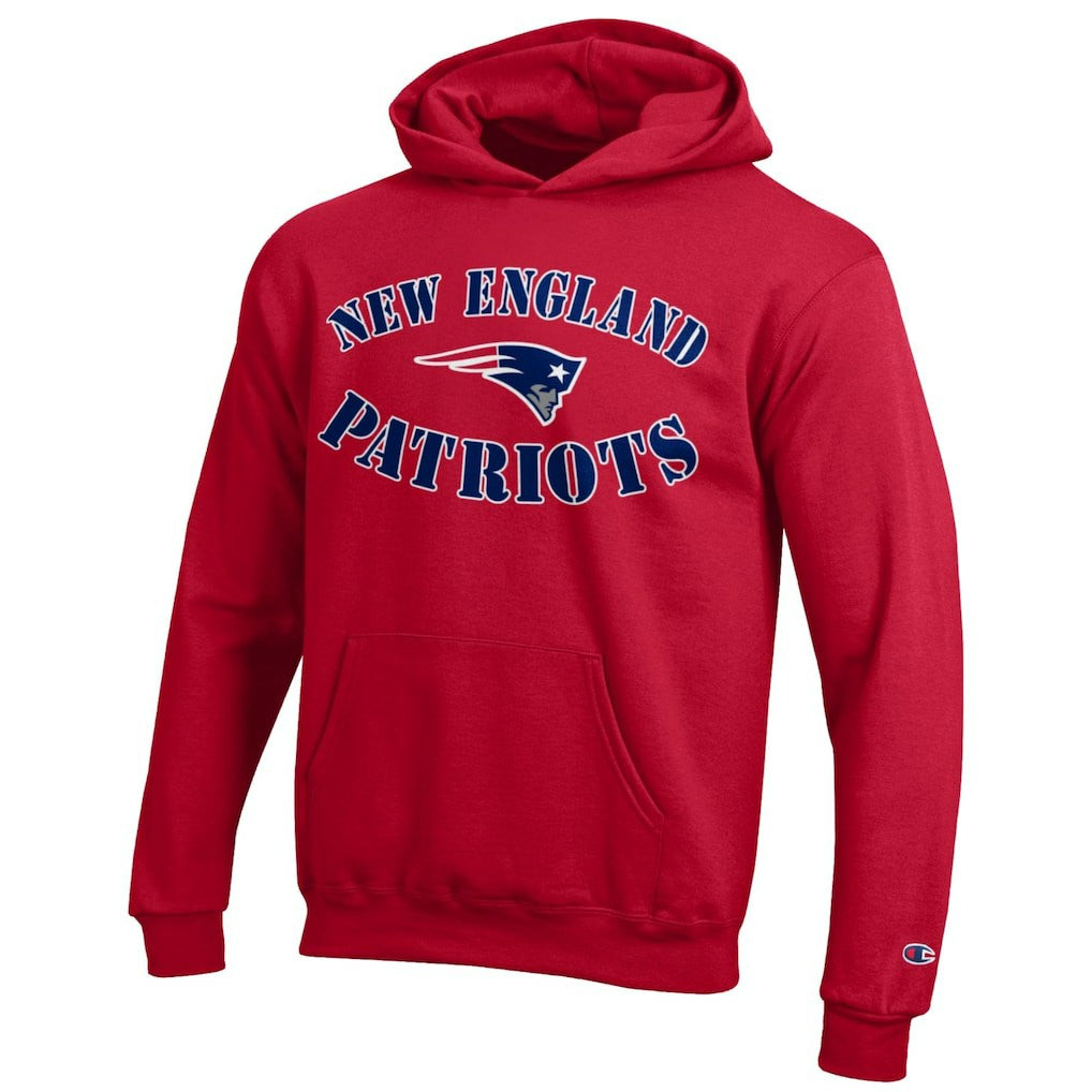 Youth Powerblend Fleece Hoodie - New England Patriots