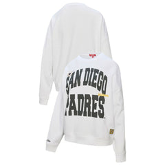 MLB San Diego Padres Mitchell & Ness Women's Oversized Cooperstown Sweatshirt