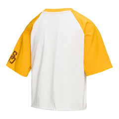 MLB San Diego Padres Mitchell & Ness Women's Cropped Raglan Boxy T-Shirt