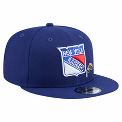NHL Navy New York Rangers New Era 9FIFTY Snapback Hat