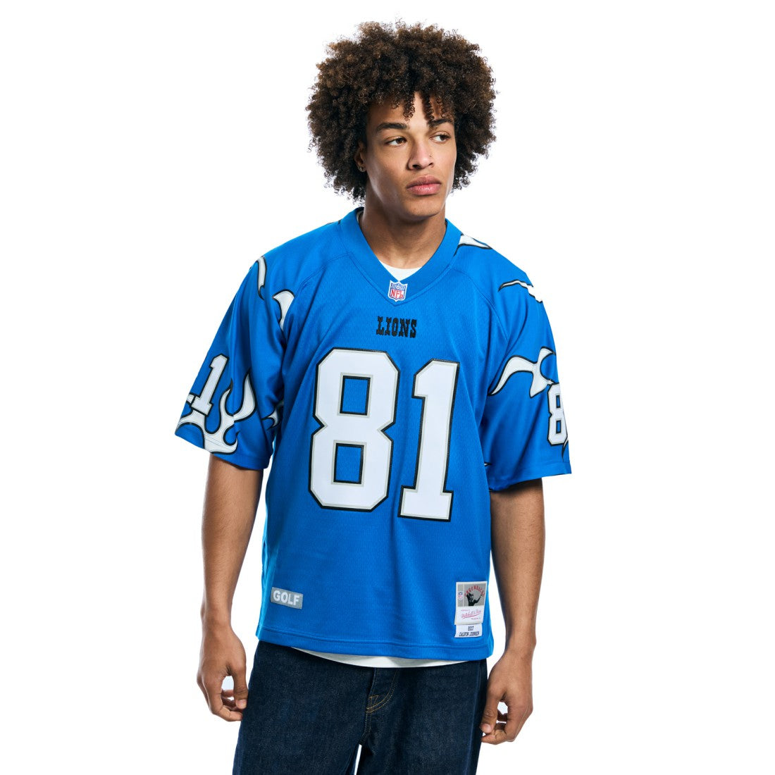 Calvin Johnson  x Golf Wang Unisex 2007 Legacy Fashion Jersey - Detroit Lions