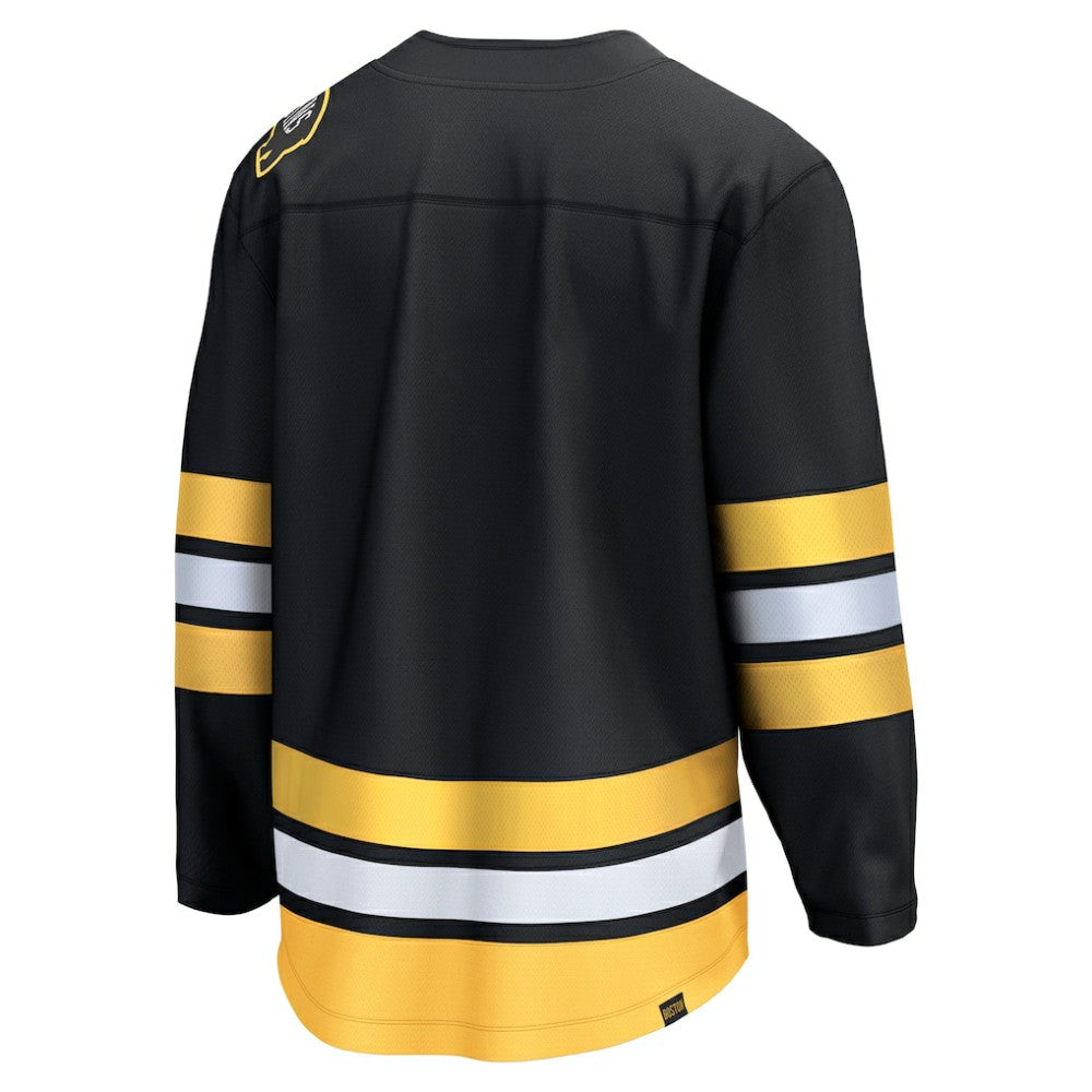 NHL Black Boston Bruins Fanatics Anniversary Home Breakaway Jersey