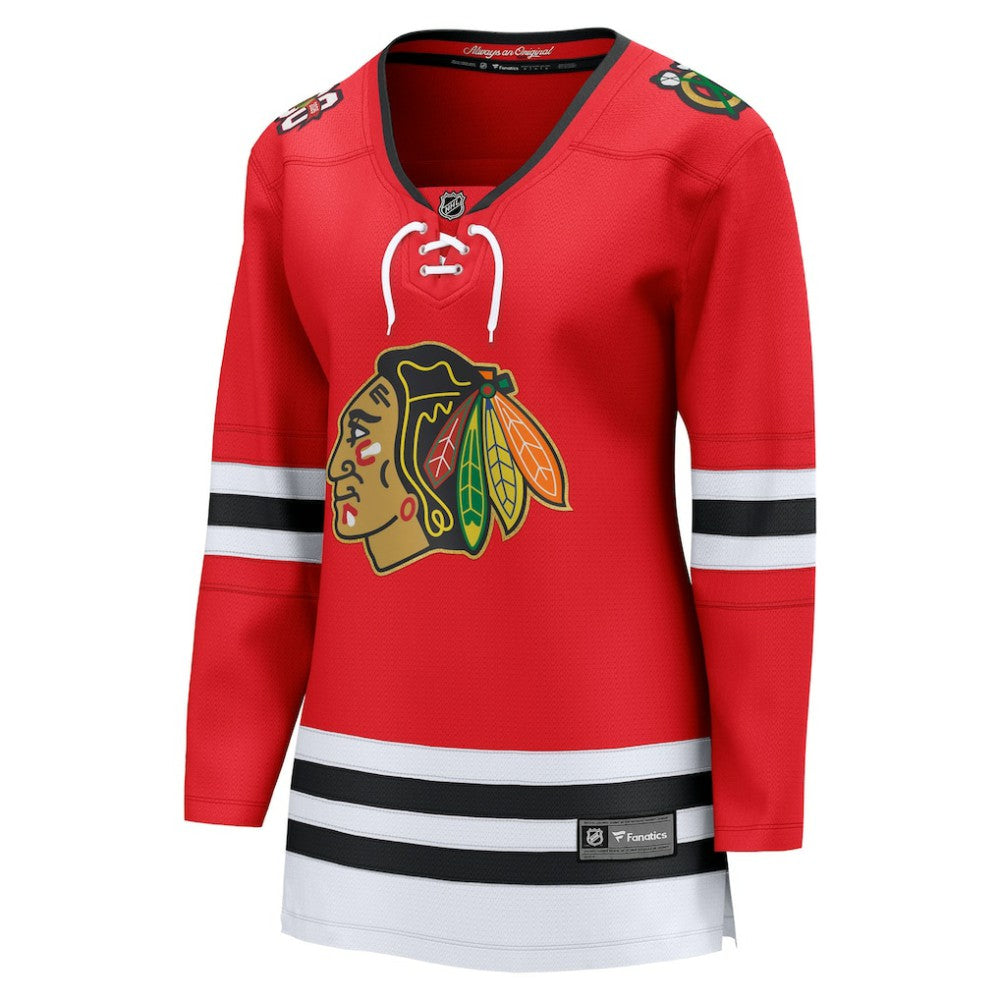 NHL Red Chicago Blackhawks Fanatics Women's Centennial Breakaway Jersey