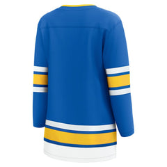 NHL Blue St. Louis Blues Fanatics Women's Home Breakaway Jersey
