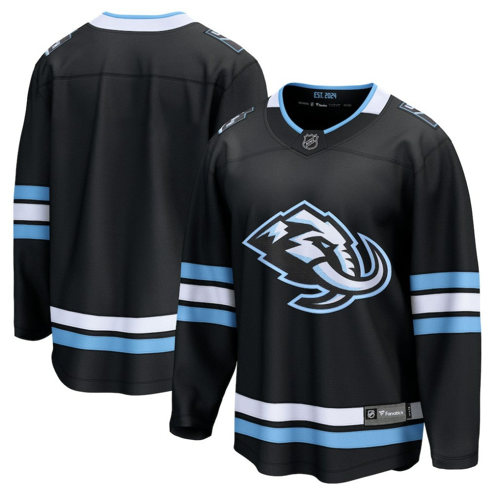 NHL Black Utah Mammoth Fanatics Home Breakaway Jersey