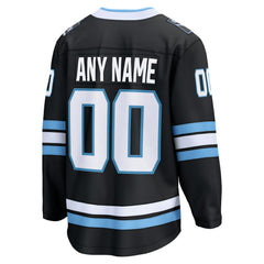 NHL Black Utah Mammoth Fanatics Home Breakaway Custom Jersey