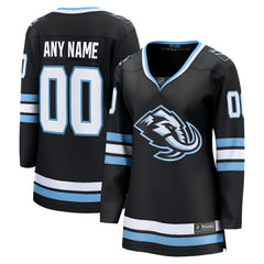NHL Black Utah Mammoth Fanatics Women's Home Breakaway Custom Jersey