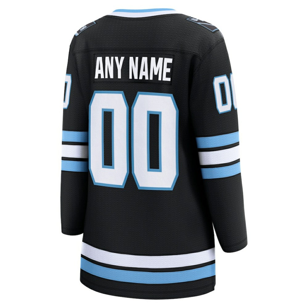 NHL Black Utah Mammoth Fanatics Women's Home Breakaway Custom Jersey