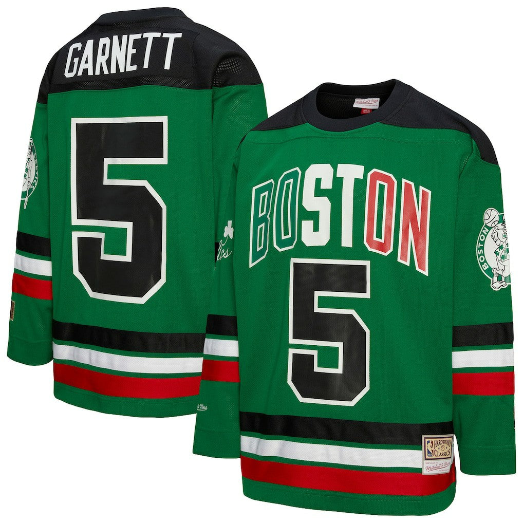 NBA Kevin Garnett Boston Celtics Unisex Maxxed Out Fashion Hockey Jersey