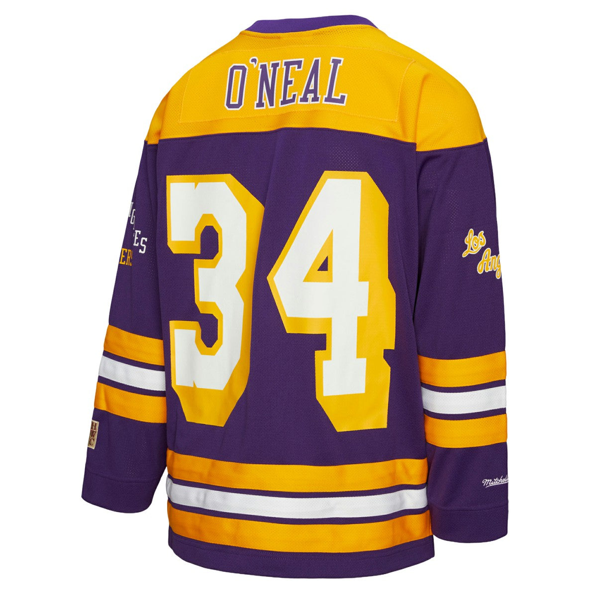 NBA Shaquille O'Neal Los Angeles Lakers Unisex Maxxed Out Fashion Hockey Jersey