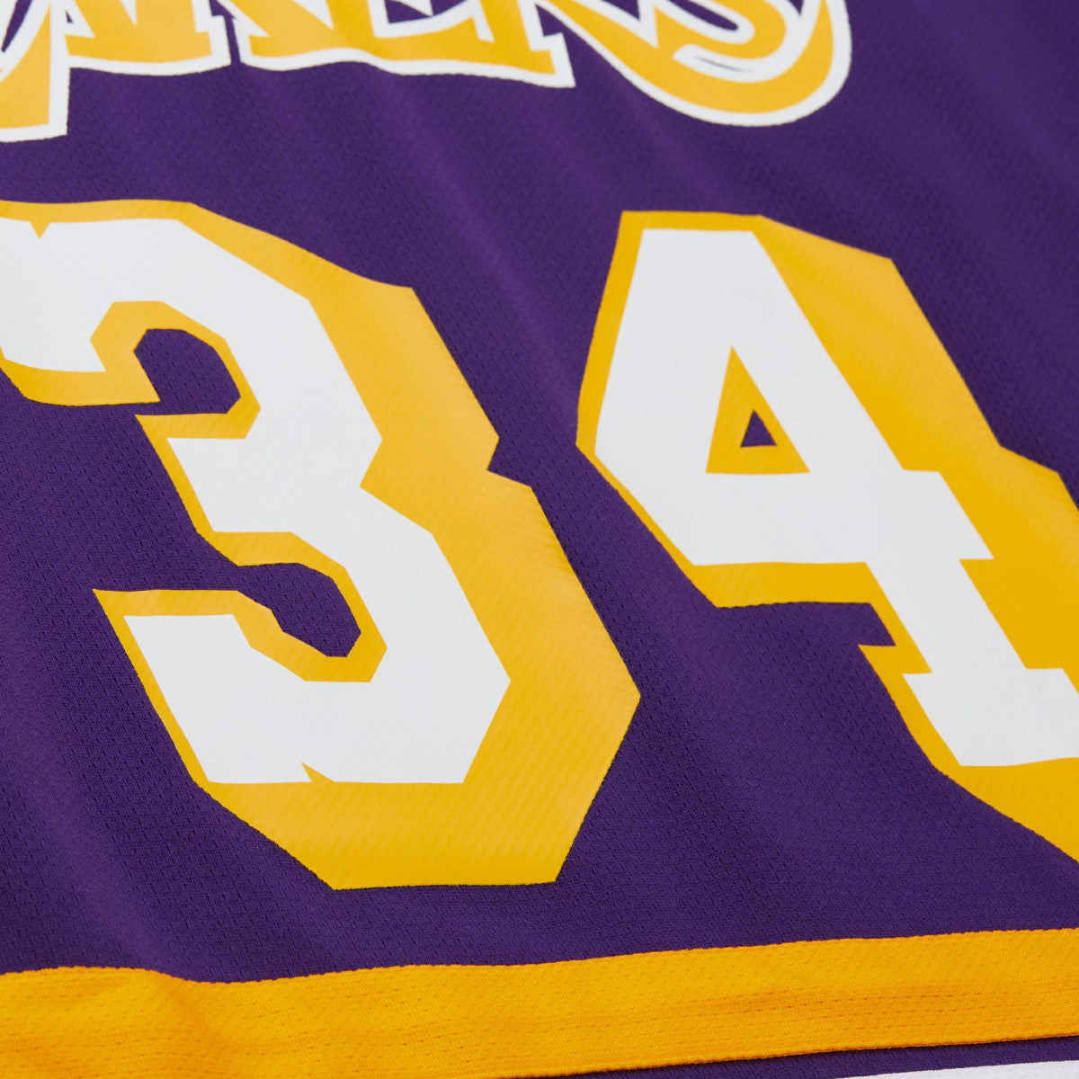 NBA Shaquille O'Neal Los Angeles Lakers Unisex Maxxed Out Fashion Hockey Jersey
