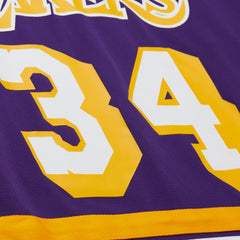 NBA Shaquille O'Neal Los Angeles Lakers Unisex Maxxed Out Fashion Hockey Jersey