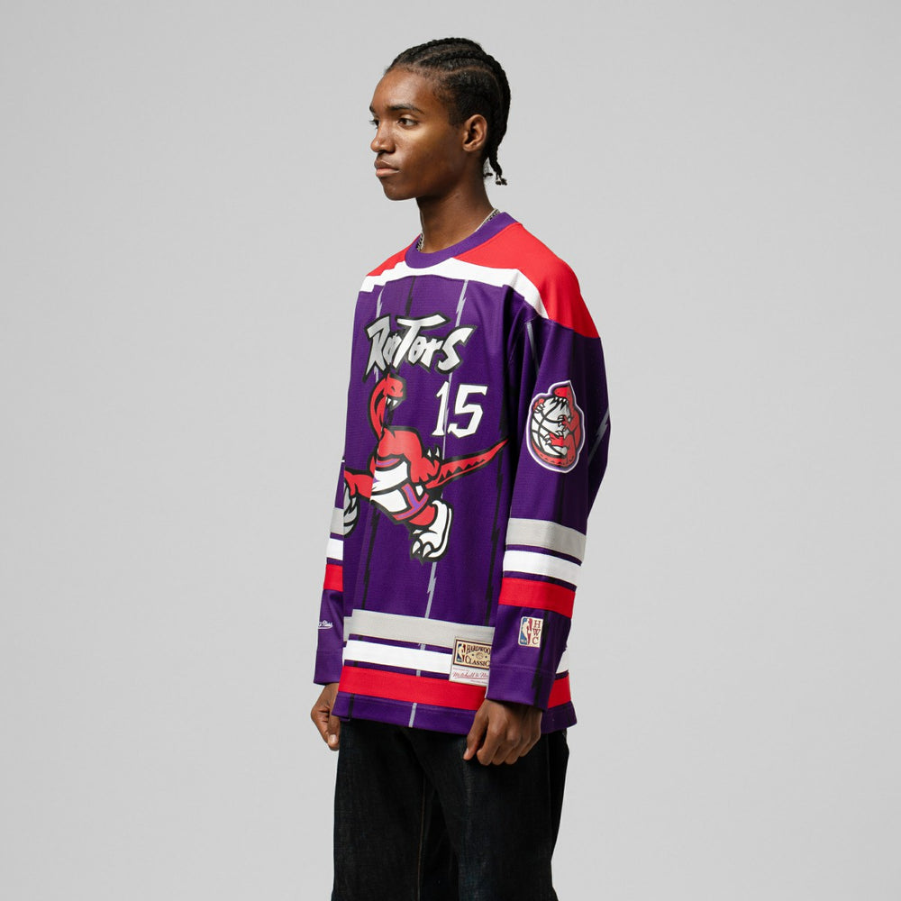NBA Vince Carter Toronto Raptors Unisex Maxxed Out Fashion Hockey Jersey
