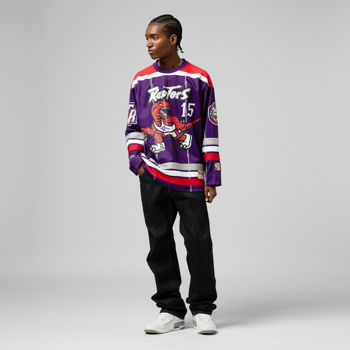 NBA Vince Carter Toronto Raptors Unisex Maxxed Out Fashion Hockey Jersey