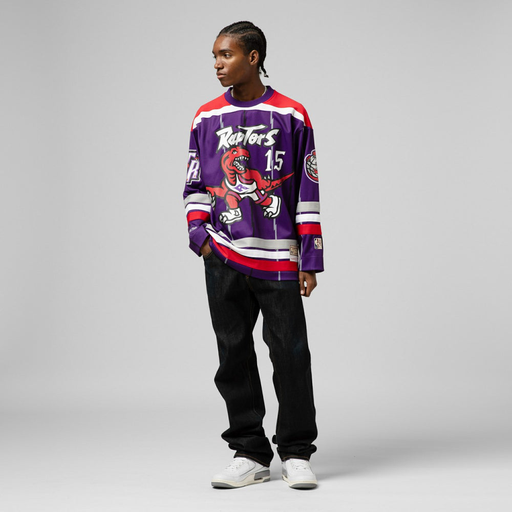 NBA Vince Carter Toronto Raptors Unisex Maxxed Out Fashion Hockey Jersey