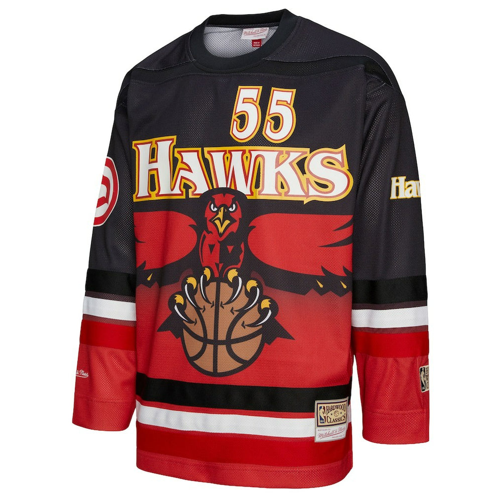 NBA Dikembe Mutombo Atlanta Hawks Unisex Maxxed Out Fashion Hockey Jersey