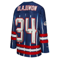 NBA Hakeem Olajuwon Houston Rockets Unisex Maxxed Out Fashion Hockey Jersey
