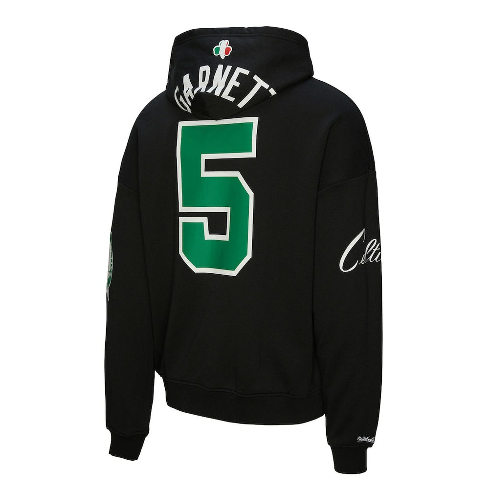 NBA Kevin Garnett Boston Celtics Unisex Hardwood Classics Maxxed Out Full-Zip Hoodie
