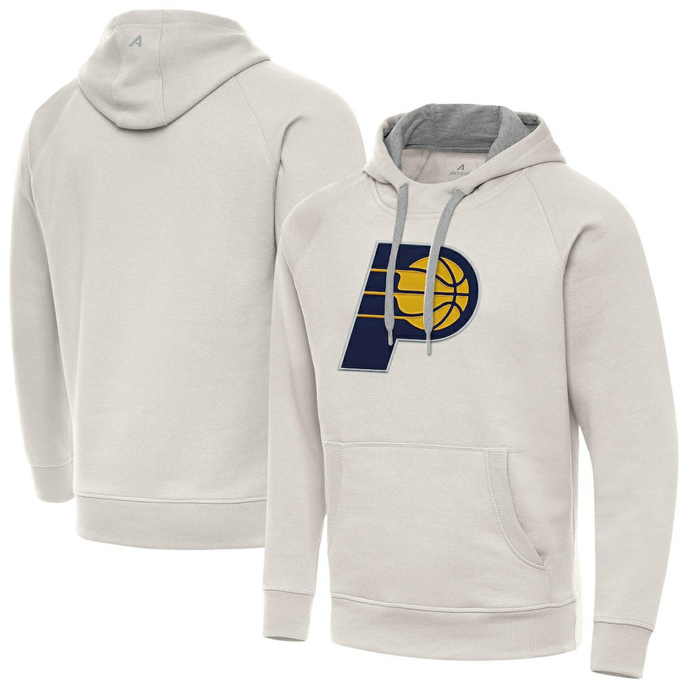 NBA Indiana Pacers Antigua Big Logo Victory Pullover Hoodie