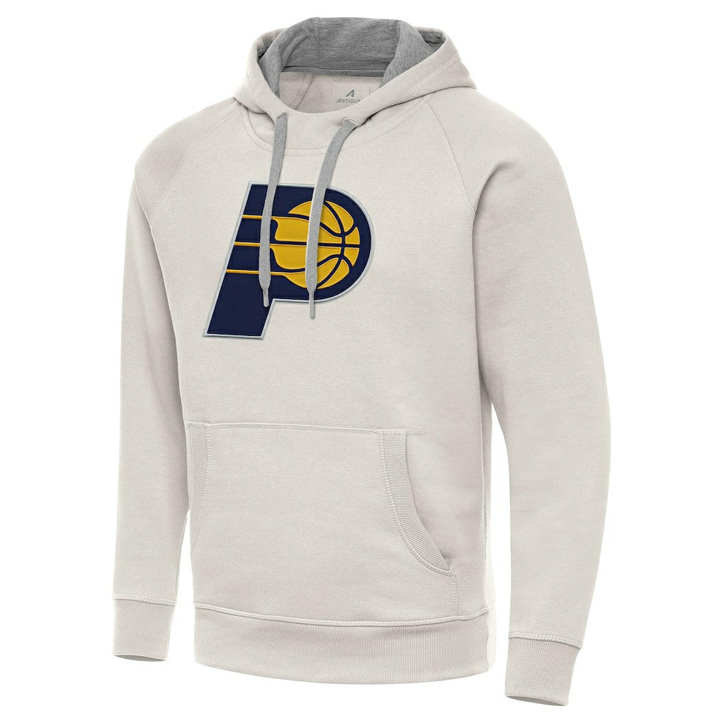 NBA Indiana Pacers Antigua Big Logo Victory Pullover Hoodie