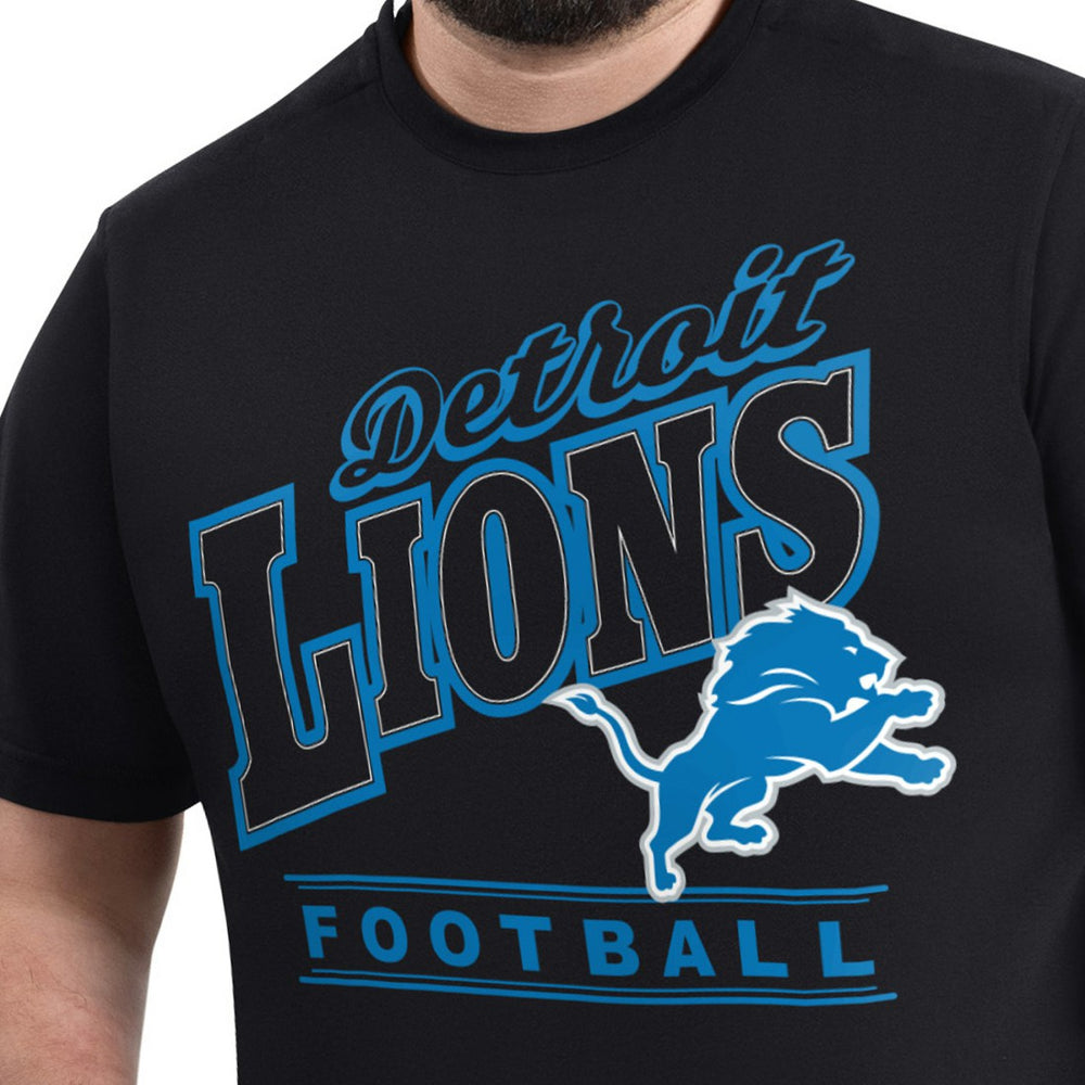 G-III Sports by Carl Banks Adaptive Headliner Graphic T-Shirt - Detroit Lions