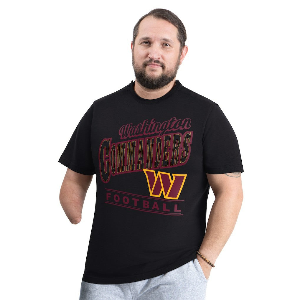 G-III Sports by Carl Banks Adaptive Headliner Graphic T-Shirt - Washington Commanders