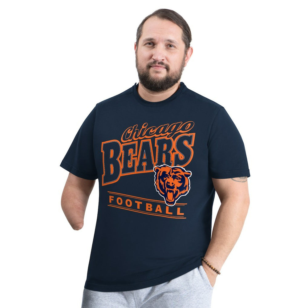 G-III Sports by Carl Banks Adaptive Headliner Graphic T-Shirt - Chicago Bears