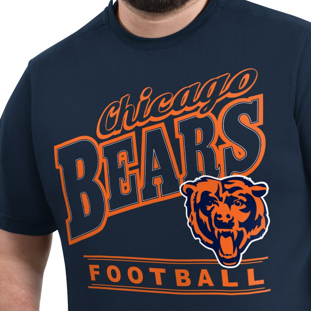 G-III Sports by Carl Banks Adaptive Headliner Graphic T-Shirt - Chicago Bears