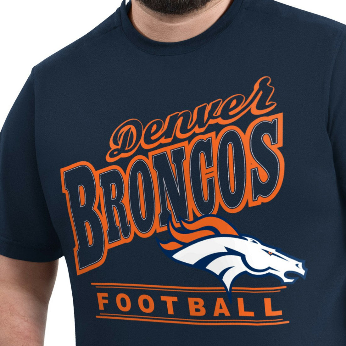 G-III Sports by Carl Banks Adaptive Headliner Graphic T-Shirt - Denver Broncos