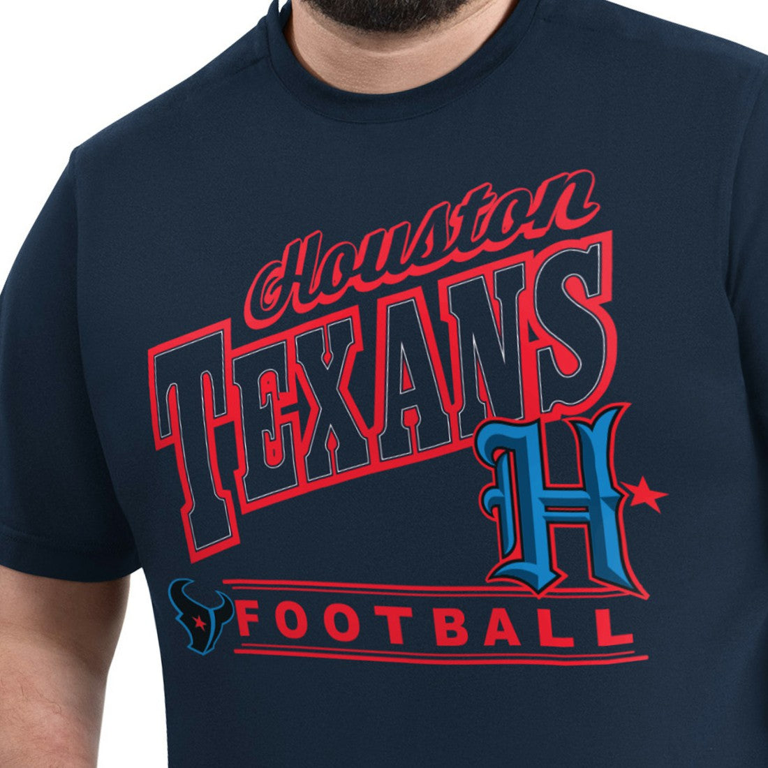 G-III Sports by Carl Banks Adaptive Headliner Graphic T-Shirt - Houston Texans