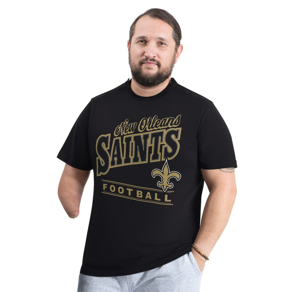 G-III Sports by Carl Banks Adaptive Headliner Graphic T-Shirt - New Orleans Saints