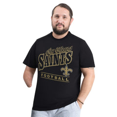 G-III Sports by Carl Banks Adaptive Headliner Graphic T-Shirt - New Orleans Saints