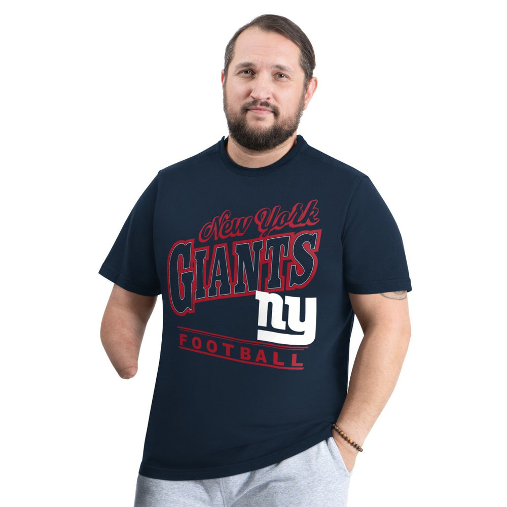 G-III Sports by Carl Banks Adaptive Headliner Graphic T-Shirt - New York Giants