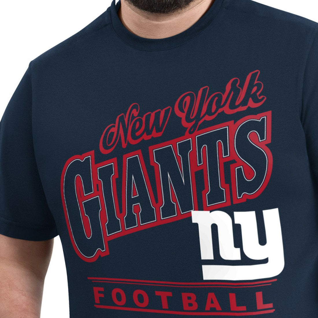 G-III Sports by Carl Banks Adaptive Headliner Graphic T-Shirt - New York Giants
