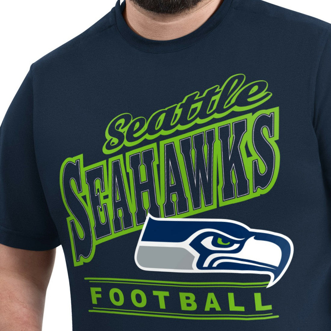G-III Sports by Carl Banks Adaptive Headliner Graphic T-Shirt - Seattle Seahawks