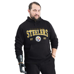 G-III Sports by Carl Banks Adaptive Team Spirit Graphic Fleece Pullover Hoodie - Pittsburgh Steelers