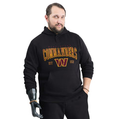 G-III Sports by Carl Banks Adaptive Team Spirit Graphic Fleece Pullover Hoodie - Washington Commanders