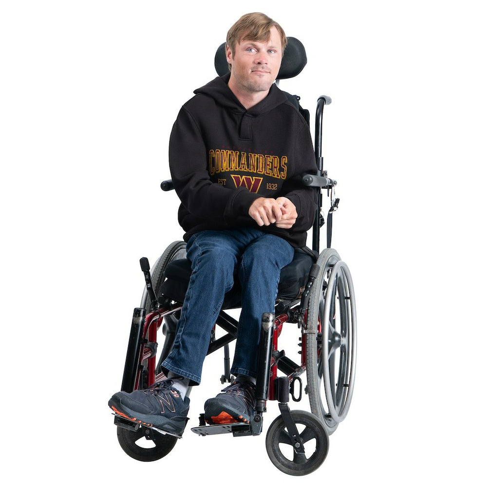 G-III Sports by Carl Banks Adaptive Team Spirit Graphic Fleece Pullover Hoodie - Washington Commanders
