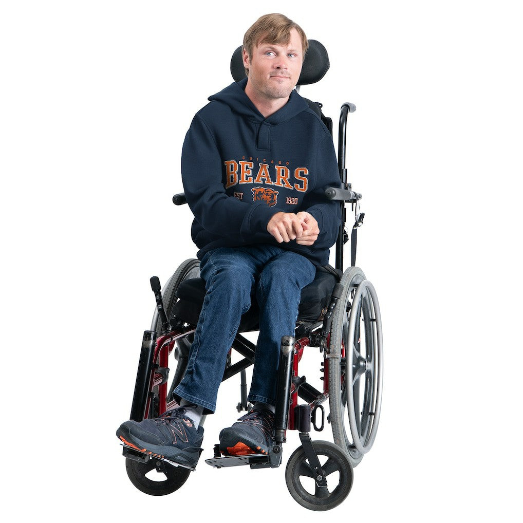 G-III Sports by Carl Banks Adaptive Team Spirit Graphic Fleece Pullover Hoodie - Chicago Bears
