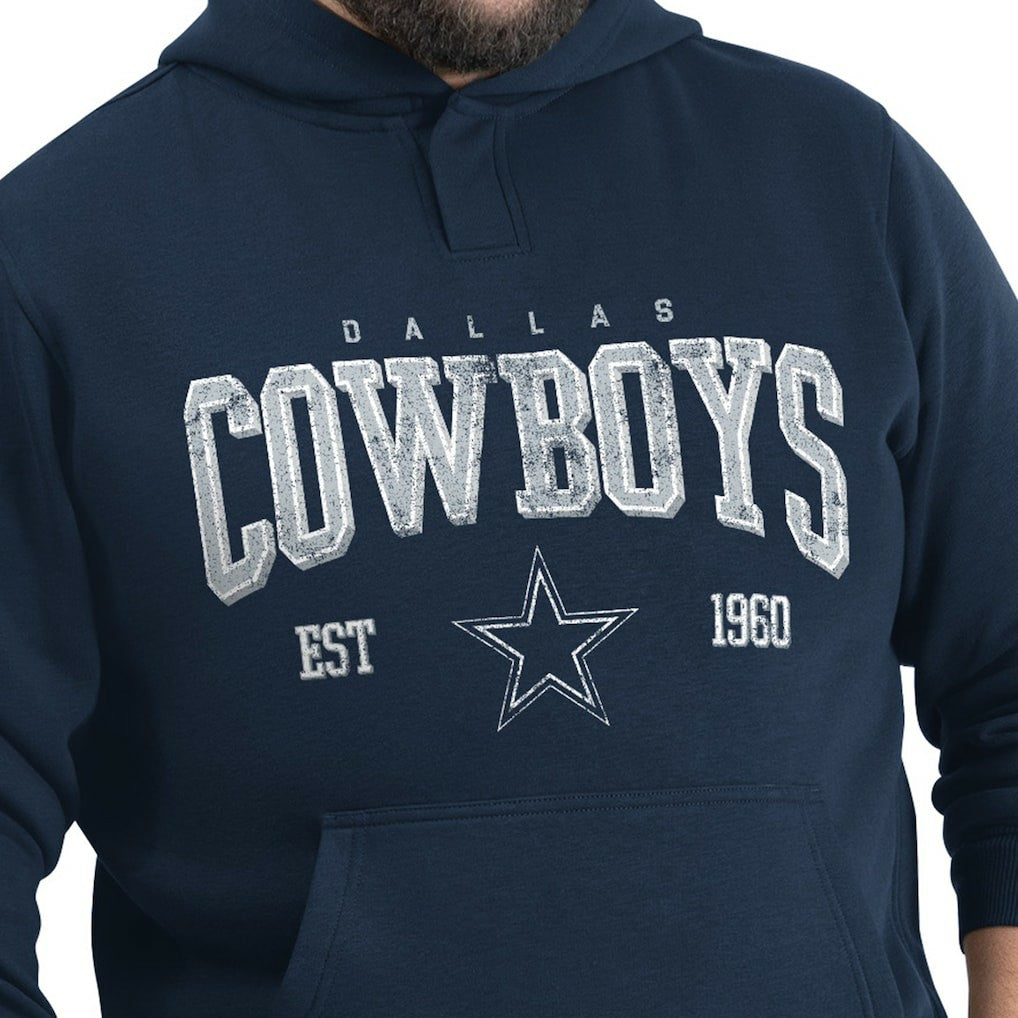 G-III Sports by Carl Banks Adaptive Team Spirit Graphic Fleece Pullover Hoodie - Dallas Cowboys