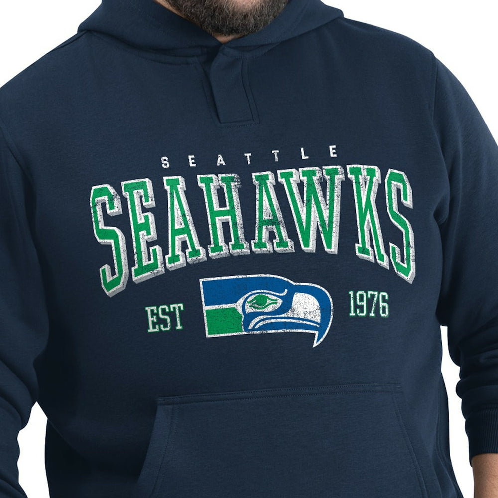 G-III Sports by Carl Banks Adaptive Team Spirit Graphic Fleece Pullover Hoodie - Seattle Seahawks