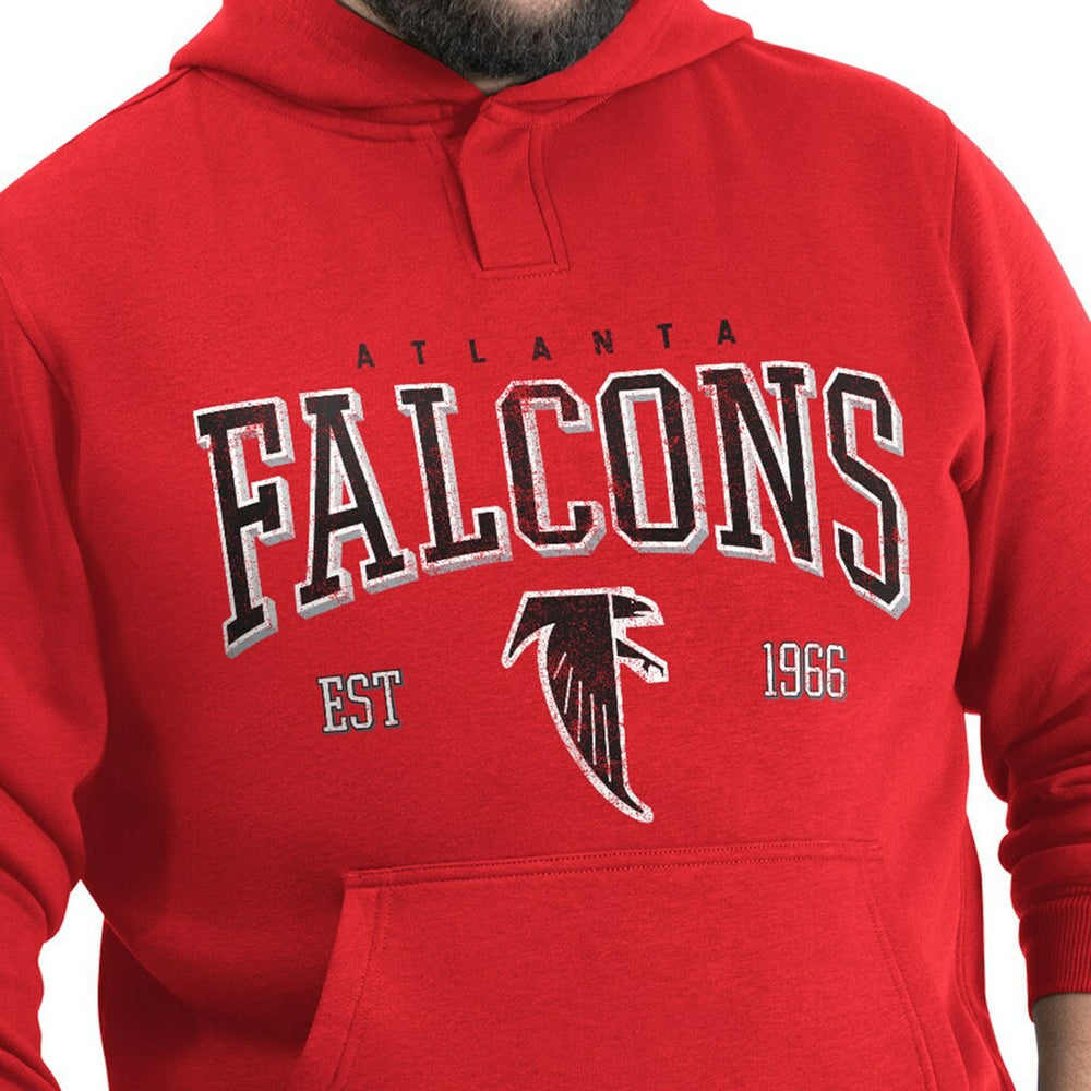 G-III Sports by Carl Banks Adaptive Team Spirit Graphic Fleece Pullover Hoodie - Atlanta Falcons