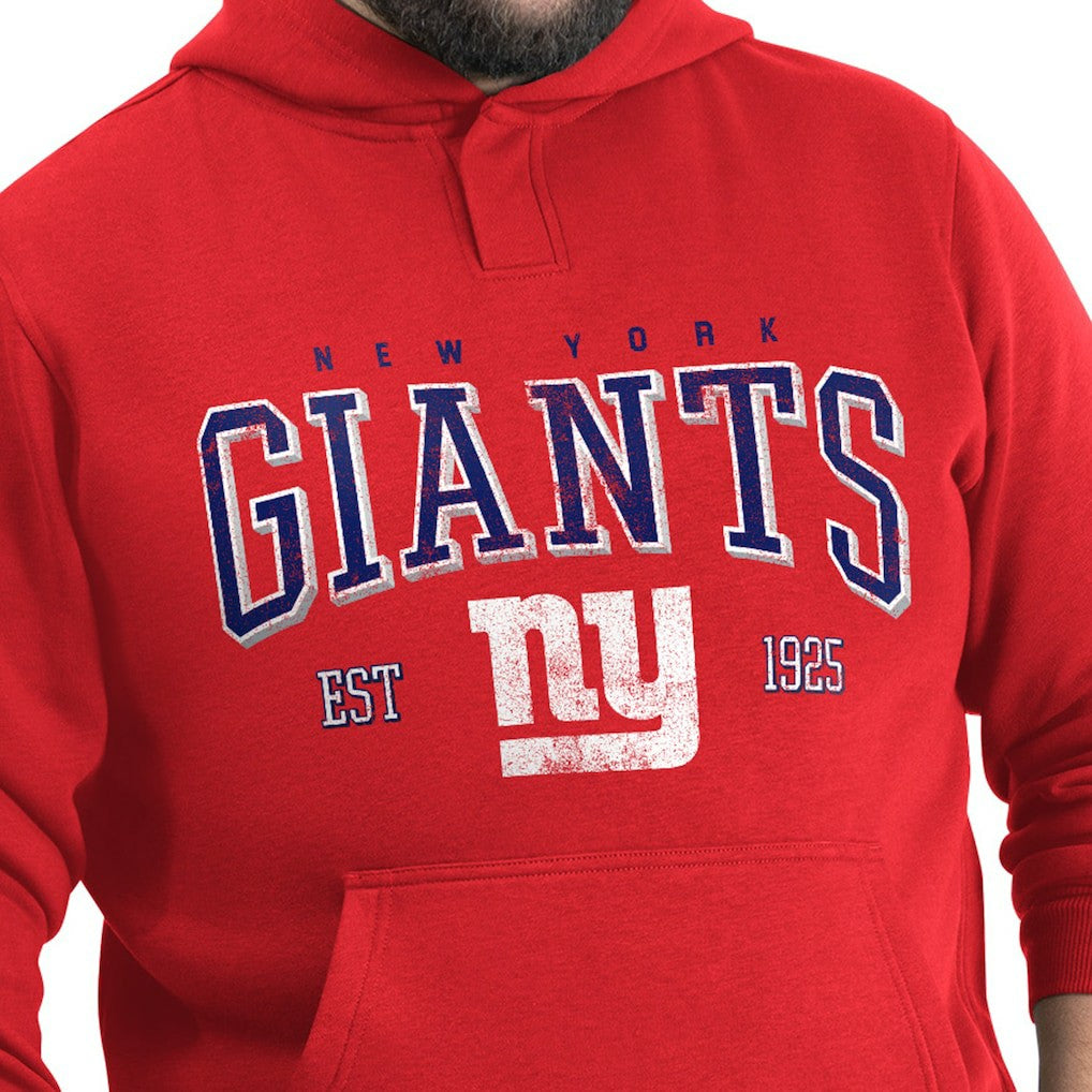 G-III Sports by Carl Banks Adaptive Team Spirit Graphic Fleece Pullover Hoodie - New York Giants