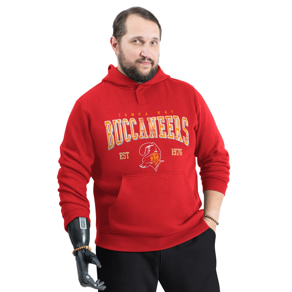 G-III Sports by Carl Banks Adaptive Team Spirit Graphic Fleece Pullover Hoodie - Tampa Bay Buccaneers