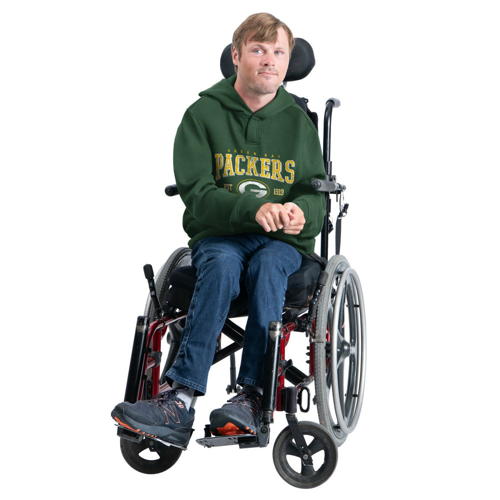 G-III Sports by Carl Banks Adaptive Team Spirit Graphic Fleece Pullover Hoodie - Green Bay Packers